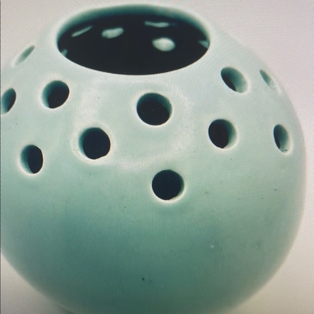 Elegant Mint Green Ceramic Vase